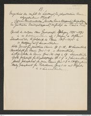 k.k. naturhistorisches Hofmuseum, Intendanzakten 1885-1896 (Hauer), Aktenzahl Z.684.b/1891, Seite 1